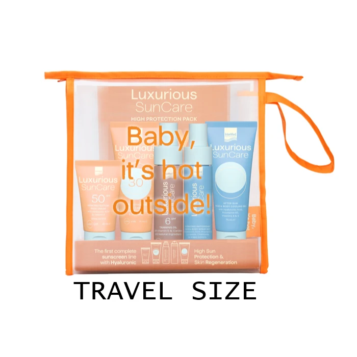 InterMed Luxurious Suncare High Sun Protection Skin Regeneration Travel Kit Πακέτο Αντηλιακών Σε Μέγεθος Ταξιδίου 3 InterMed Luxurious Suncare High Sun Protection Skin Regeneration Travel Kit Πακέτο Αντηλιακών Σε Μέγεθος Ταξιδίου