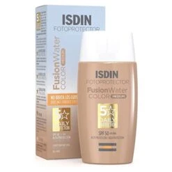 Isdin Fotoprotector Fusion Water Color SPF50 Medium 50ml Αντηλιακό Προσώπου