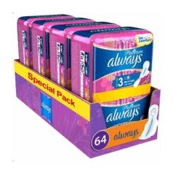 Always® Always Ultra Platinum Day & Night Σερβιέτες Νο3 64 τεμάχια - Special Pack