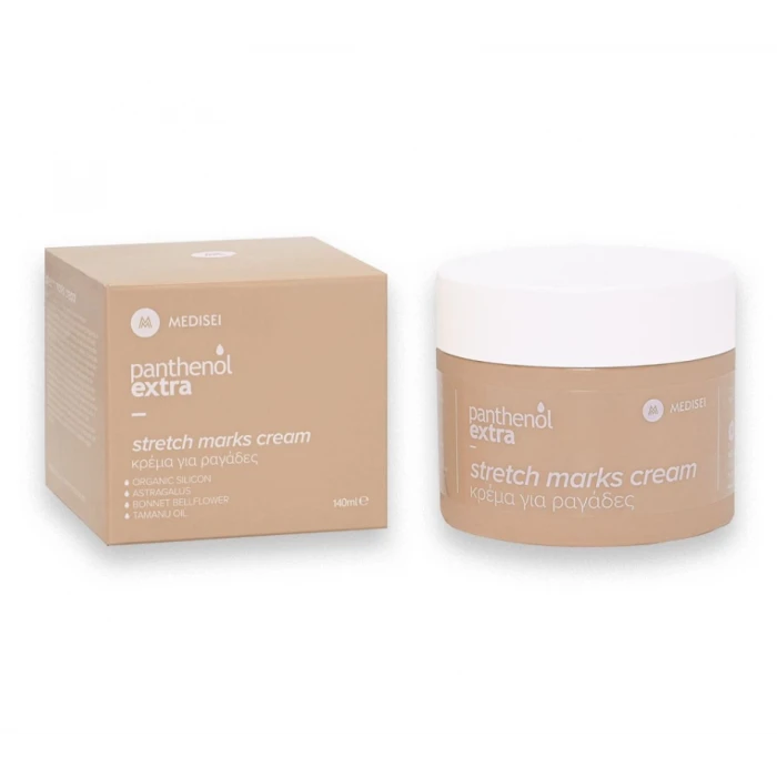 Panthenol Extra Stretch Marks Cream 140ml Κρέμα σώματος για την πρόληψη των ραγάδων 3 Panthenol Extra Stretch Marks Cream 140ml Κρέμα σώματος για την πρόληψη των ραγάδων