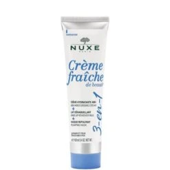 Nuxe Creme Fraiche De Beaute 3 In 1 48ωρη Ενυδατική Κρέμα, Γαλάκτωμα Ντεμακιγιάζ & Μάσκα Επαναπύκνωσης 3σε1 100ml