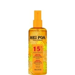 Hei Poa Monoi Suncare Oil SPF15 Tiare Spray 150ml Ξηρό Λάδι Αντηλιακής Προστασία για Πρόσωπο & Σώμα