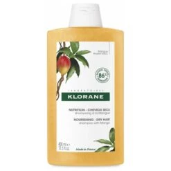 Klorane Shampooing Au Beurre De Mangue 400ml Ενυδατικό Σαμπουάν με Μάνγκο