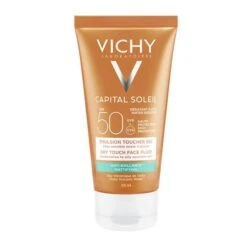 Vichy Capital Soleil Emulsion Anti-Brillance Toucher Sec SPF50 50ml Αντιηλιακό Γαλάκτωμα Προσώπου για Ματ Αποτέλεσμα