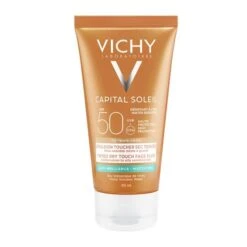 Vichy Capital Soleil BB Tinted Dry Touch Face Fluid SPF50 50ml Αντιηλιακή Κρέμα Προσώπου με Χρώμα και Ματ Αποτέλεσμα