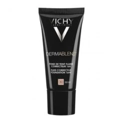 Vichy Dermablend Fond De Teint Fluid Correcteur N30 Beige 30ml Διορθωτικό Καλυπτικό Λεπτόρρευστο Make-Up