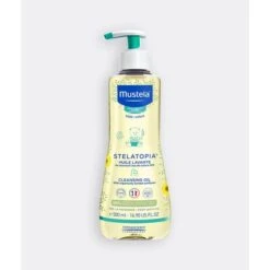Mustela Stelatopia Cleansing Oil Λάδι Καθαρισμού για Σώμα + Μαλλιά με Ηλίανθο Βιολογικής Καλλιέργειας 500ml