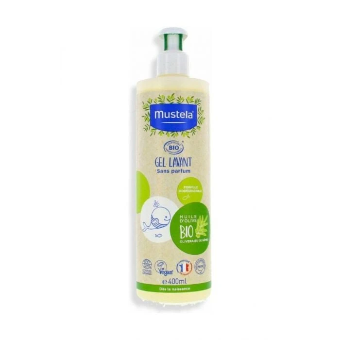 Mustela Bio Gel Lavant Τζελ Καθαρισμού για Μαλλιά & Σώμα 400ml 3 Mustela Bio Gel Lavant Τζελ Καθαρισμού για Μαλλιά & Σώμα 400ml
