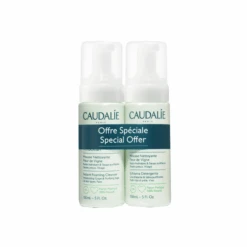Caudalie Promo Vinoclean Instant Foaming Cleanser 2x150ml Απαλός Αφρός Καθαρισμού Προσώπου