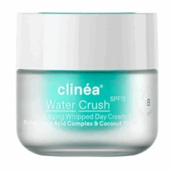 Clinea Water Crush SPF15 Day Cream Ενυδατική Κρέμα Ημέρας Με Δείκτη Προστασίας SPF15 50ml