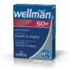 Vitabiotics WellMan 50+ 30 Tabs Πολυβιταμίνη για Άνδρες -Best Beauty Shop 3d wellman 50plus en 5021265223510