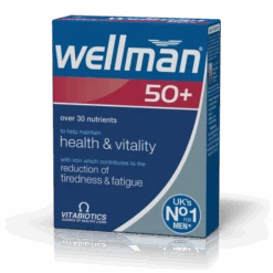 Vitabiotics WellMan 50+ 30 Tabs Πολυβιταμίνη για Άνδρες