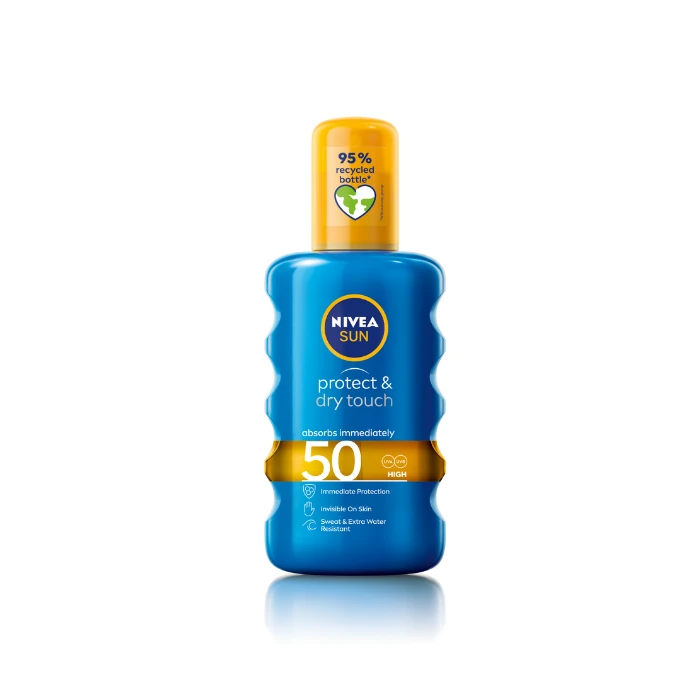 Nivea Sun Protect & Dry Touch SPF50 Διάφανο Αντηλιακό Spray Υψηλής Προστασίας & Αίσθηση Δροσιάς 200ml 3 Nivea Sun Protect & Dry Touch SPF50 Διάφανο Αντηλιακό Spray Υψηλής Προστασίας & Αίσθηση Δροσιάς 200ml