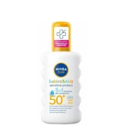 Nivea Sun Babies & Kids Spray SPF50+ Βρεφικό-Παιδικό Αντηλιακό Γαλάκτωμα Προσώπου & Σώματος 200ml