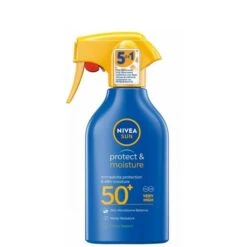Nivea Sun Protect & Moisture 5-in-1 SPF50+ Αντηλιακό & Ενυδατικό Γαλάκτωμα Σώματος Σπρέι 270ml
