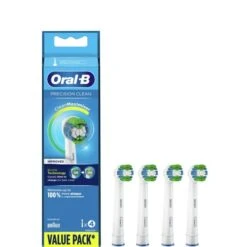 Oral B Oral-B Precision Clean Ανταλλακτικές Κεφαλές για Ηλεκτρική Οδοντόβουρτσα 4τεμάχια