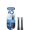 Oral B Oral-B IO Ultimate Clean Ανταλλακτικές Κεφαλές για Ηλεκτρική Οδοντόβουρτσα Μαύρο 2τεμάχια -Best Beauty Shop 4210201424499