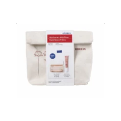 Korres Apothecary Wild Rose Άγριο Τριαντάφυλλο Κρέμα Ημέρας Λάμψης & Πρώτων Ρυτίδων Κανονικές/Μικτές Επιδερμίδες 40ml & Άγριο Τριαντάφυλλο Κρέμα Mατιών 15ml