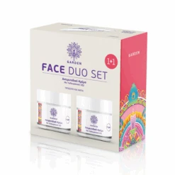 Garden Promo 1+1 Face Duo Set No1 Αντιρυτιδική Κρέμα Με Υαλορονικό Οξύ Για Πρόσωπο Και Μάτια 2x50ml