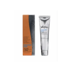 Version Diamond Rare SPF50 60ml Αντηλιακή Κρέμα Προσώπου Πολύ Ισχυρής Προστασίας Με Πούδρα Από Αληθινά Διαμάντια