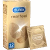 Durex Real Feel Latex Free Condoms 12 Τεμάχια Προφυλακτικά Πολύ Λεπτά Χωρίς Λάτεξ -Best Beauty Shop 5052197025606