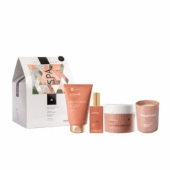 Medisei Promo Panthenol Extra Xmas Gift Away Spa Καθαριστικό Σώματος 200ml & Μους Σώματος 230ml & Άρωμα Eau De Toilette 50ml & Αρωματικό Κερί Σόγιας 170gr