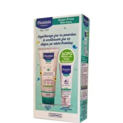 Mustela Stelatopia Βρεφικό Αφροντούς 200ml & Δώρο Stelatopia Βρεφική Μαλακτική Κρέμα Προσώπου 40ml