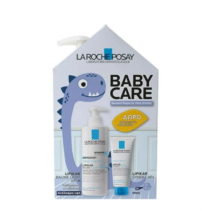 LA ROCHE-POSAY La Roche Posay Promo Lipikar Baume Light AP+M Κρέμα για Ατοπικό Έκζεμα - Κνησμό 400ml & Δώρο Lipikar Syndet AP+ Κρέμα Καθαρισμού Σώματος για Ατοπικό Δέρμα 100ml 3 LA ROCHE-POSAY La Roche Posay Promo Lipikar Baume Light AP+M Κρέμα για Ατοπικό Έκζεμα - Κνησμό 400ml & Δώρο Lipikar Syndet AP+ Κρέμα Καθαρισμού Σώματος για Ατοπικό Δέρμα 100ml