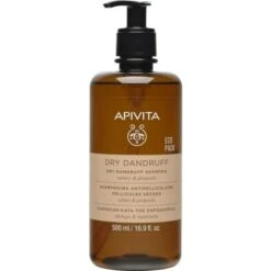 Apivita Eco Pack Dry Dandruff 500ml Σαμπουάν κατά της Ξηροδερμίας με Σέλερι & Πρόπολη
