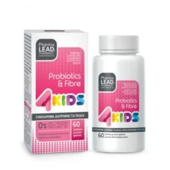 Pharmalead 4Kids Probiotics & Fibre με Γεύση Φράουλα για Παιδιά 60ζελεδάκια