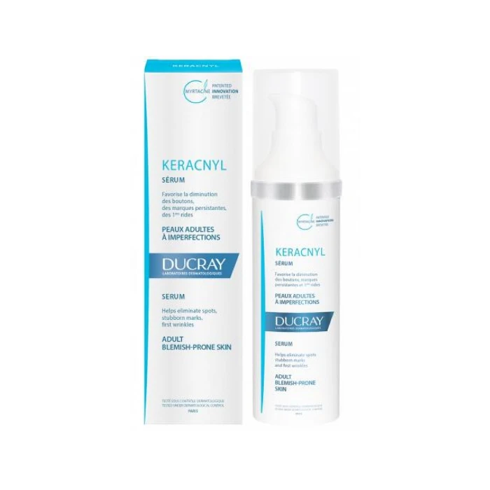 Ducray Keracnyl Serum 30ml Ορός για Δέρματα με Ατέλειες 3 Ducray Keracnyl Serum 30ml Ορός για Δέρματα με Ατέλειες