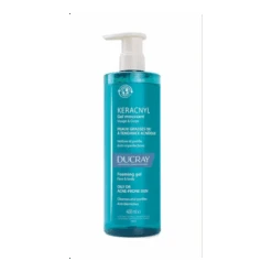 Ducray Keracnyl Gel Moussant 400ml Τζέλ Καθαρισμού Καθημερινής Χρήσης για Δέρμα με Τάση Ακμής