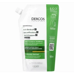 Vichy Dercos Anti-Dandruff DS Dry Refill Ανταλλακτικό Σαμπουάν Κατά Της Πιτυρίδας Για Ξηρά Μαλλιά 500ml