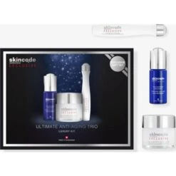 Skincode Exclusive Gift Set Ultimate Anti-Aging Trio Αντιγηραντική Κρέμα Προσώπου 50ml & Ισχυρός Αντιγηραντικός Ορός 30ml & Ορός Ματιών 15ml