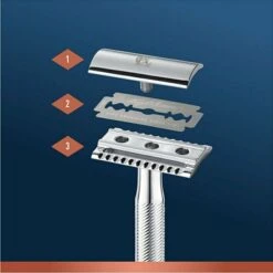 Gillette® Gillette Promo King C. Men’s Styling Set Ανδρικό Διάφανο Gel Ξυρίσματος 150ml & Ανδρική Ξυριστική Μηχανή Ασφαλείας 1τμχ & Ανταλλακτικά Ξυράφια Διπλής Ακμής 5τμχ -Best Beauty Shop 7702018598847 g