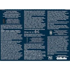 Gillette® Gillette Promo King C. Men’s Styling Set Ανδρικό Διάφανο Gel Ξυρίσματος 150ml & Ανδρική Ξυριστική Μηχανή Ασφαλείας 1τμχ & Ανταλλακτικά Ξυράφια Διπλής Ακμής 5τμχ -Best Beauty Shop 7702018598847 i