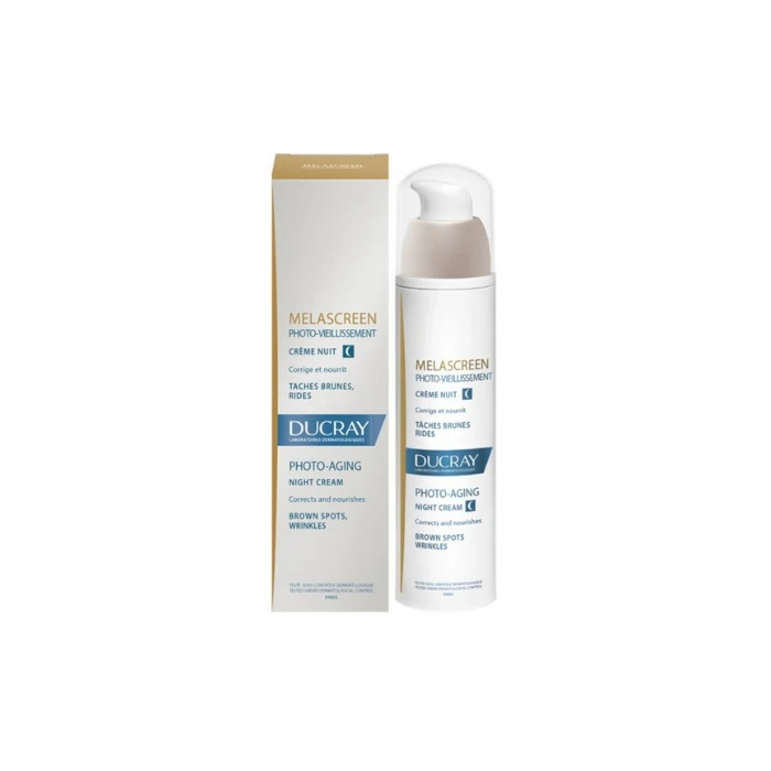 Ducray Melascreen Creme Nuit 50ml Κρέμα Νυχτός Κατά των Καφέ Κηλίδων 3 Ducray Melascreen Creme Nuit 50ml Κρέμα Νυχτός Κατά των Καφέ Κηλίδων