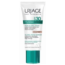 Uriage Hyseac 3-Regul Global Tinted SPF30 40ml Ολική Προστασία για την Ακμή με Χρώμα