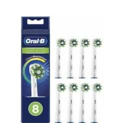 Oral B Oral-B Cross Action CleanMaximizer Ανταλλακτικές Κεφαλές για Ηλεκτρική Οδοντόβουρτσα 8τμχ