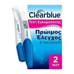 Clearblue Combo Pack Pregnancy's Test 2τεμ Πρώιμος Έλεγχος & Ημερομηνία Τεστ Εγκυμοσύνης