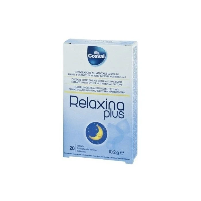 Cosval Relaxina Plus 20 Tabs Συμπλήρωμα Διατροφής με Μελατονίνη για την Βελτίωση του Ύπνου 3 Cosval Relaxina Plus 20 Tabs Συμπλήρωμα Διατροφής με Μελατονίνη για την Βελτίωση του Ύπνου