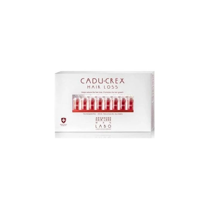 Labo Crescina Caducrex Advanced Hair Loss Man Αγωγή για Άνδρες με Έντονη Τριχόπτωση 20 αμπούλες 3 Labo Crescina Caducrex Advanced Hair Loss Man Αγωγή για Άνδρες με Έντονη Τριχόπτωση 20 αμπούλες