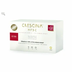 Crescina Promo Transdermic HFSC Man 500 Αγωγή Ανάπτυξης & Κατά της Τριχόπτωσης - Μεσαίο Στάδιο Αραίωσης & Έντονη Τριχόπτωση για Άνδρες 20+20 Φιαλίδια