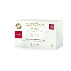 Labo Crescina Transdermic HFSC Woman 500 Αγωγή Ανάπτυξης & Κατά της Τριχόπτωσης Μεσαίο Στάδιο Αραίωσης & Έντονη Τριχόπτωση για Γυναίκες 20+20 Αμπούλες