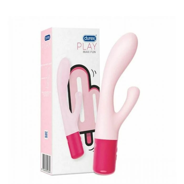 Durex Play Maxi Fun Δονητής Σιλικόνης με 2 Κεφαλές και 8 Διαφορετικές Δονήσεις 20.2cm 1τμχ 3 Durex Play Maxi Fun Δονητής Σιλικόνης με 2 Κεφαλές και 8 Διαφορετικές Δονήσεις 20.2cm 1τμχ