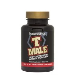 Nature's Plus T Male Συμπλήρωμα Διατροφής για Αύξηση Ενδογενούς Τεστοστερόνης 60κάψουλες