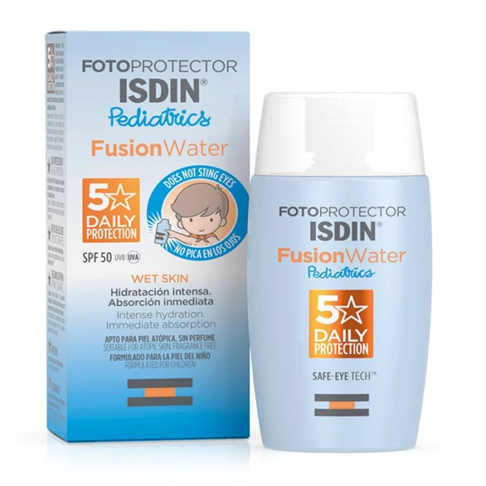 Isdin Fotoprotector Pediatrics Fusion Water 50ml Αντηλιακό Προσώπου SPF50 3 Isdin Fotoprotector Pediatrics Fusion Water 50ml Αντηλιακό Προσώπου SPF50
