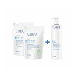 Eubos Promo Liquid Blue Υγρό Καθαρισμού 400ml & Ανταλλακτικό Υγρό Καθαρισμού 2 X 400ml