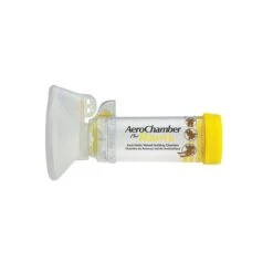 AeroChamber Plus Flow-Vu Medium Mask Παιδική Μάσκα Εισπνοών 1-5 ετών 1 Τεμάχιο