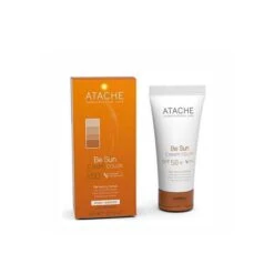 Atache Be Sun Coloured Protective Face Cream SPF50 50ml Αντιηλιακή Κρέμα Προσώπου με Χρώμα